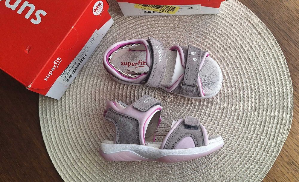 Сандали - нови - Geox, Superfit, Garvalin - н. 25