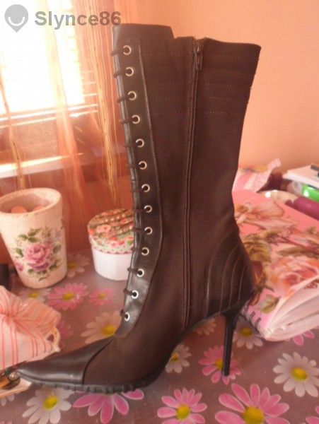 ПРОМОЦИЯ!20 ЛВ! Елегантни и стилни ботуши! Чисто нови! 20 ЛВ!