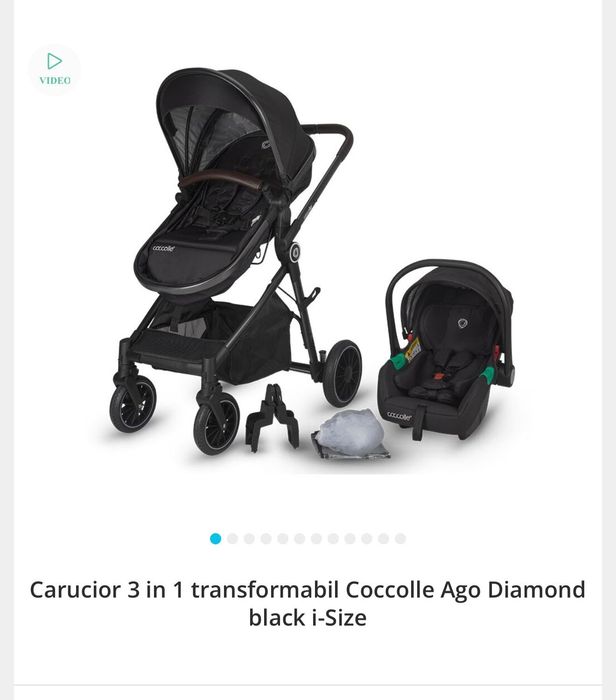 Caricior 3 in 1 transformabil