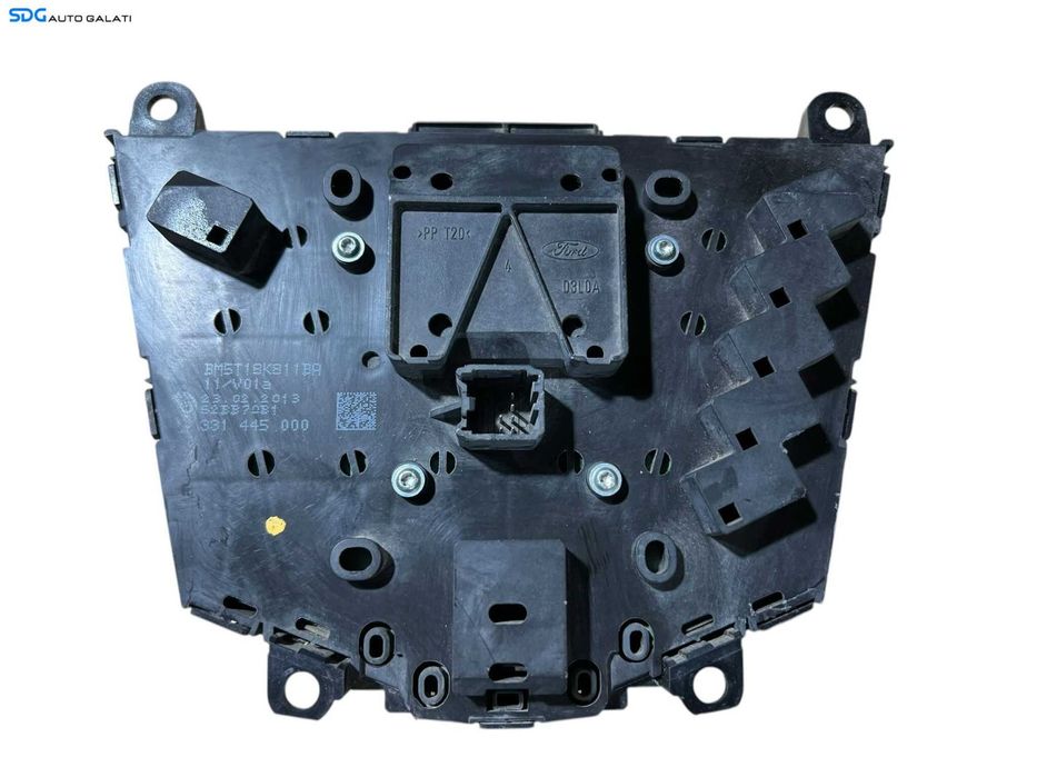 Panou Buton Butoane Comanda Control Radio CD Player Navigatie Volum Avarii Inchidere Centralizata Ford Focus 3 2010 - 2015 Cod BM5T-18K811-BA BM5T18K81BA [LR0526]