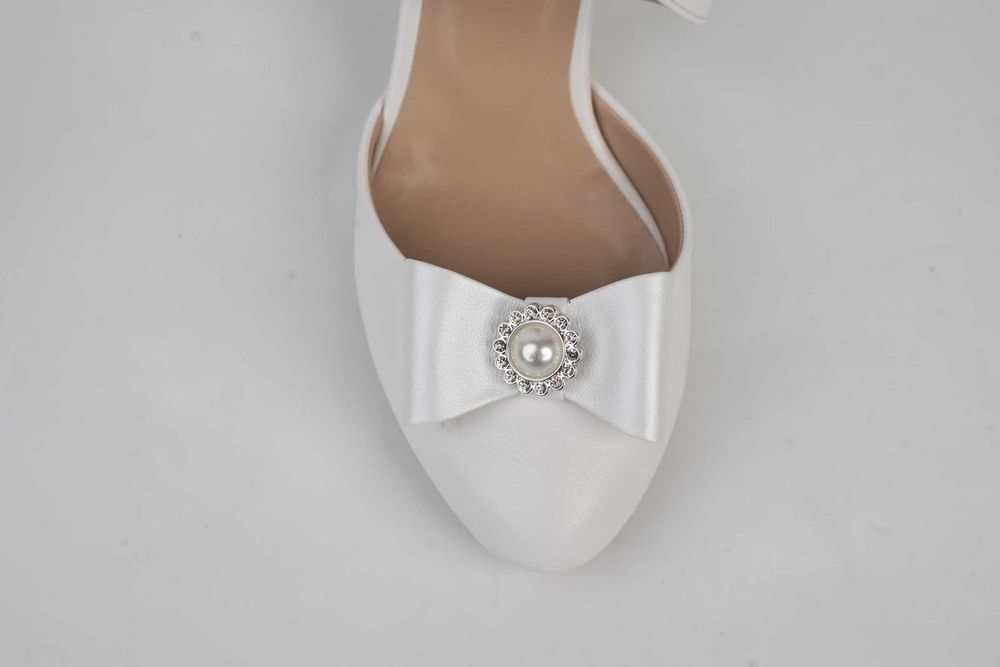 Pantofi de mireasa comozi (toc 6 cm) mărimea  39