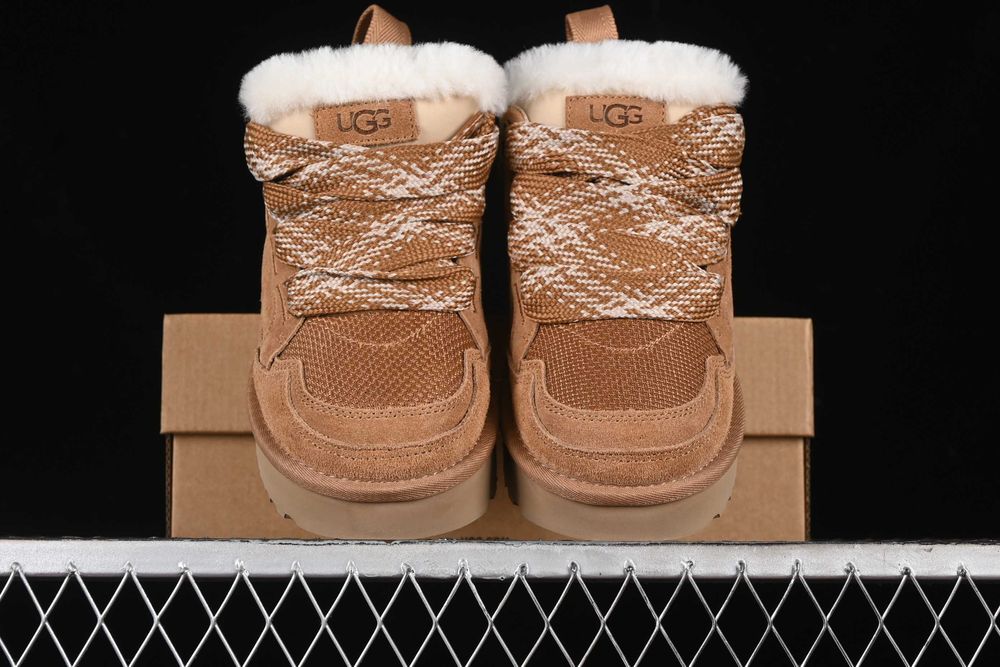 UGG Lowmel - 3 culori/piele naturala/blana/full box