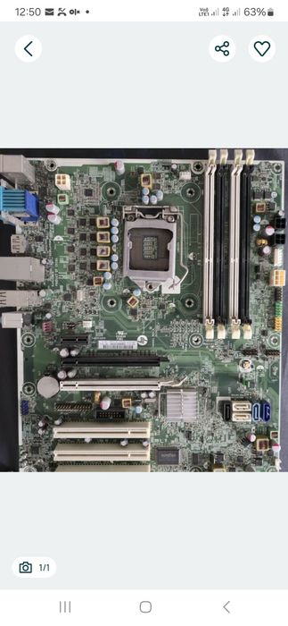 Vând  3 placi de bază 1155