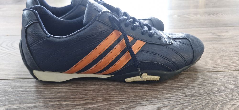 Ретро Adidas Goodyear 42,  естествена кожа Salamander 41