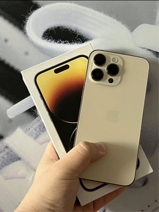 Iphone 14 pro gold rangda sotiladi ideal ochilmagan radnoy