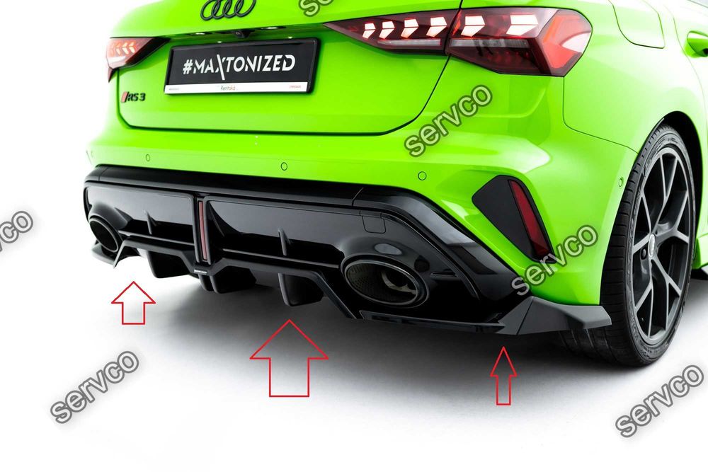 Pachet Body kit tuning Audi RS3 Sportback 8Y 2024- v17 - Maxton Design