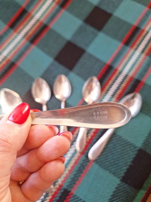 Прибори от соца .Нови лъжици.