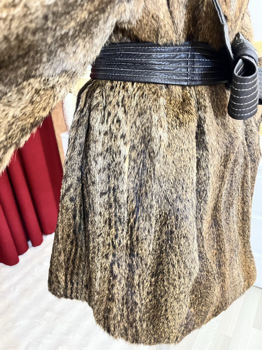 Haina din blana naturala de Lynx marimea M