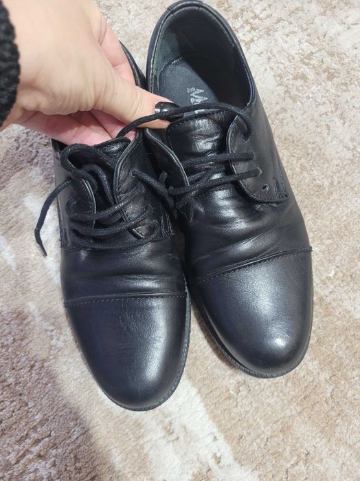 Pantofi piele Marelbo negri 33