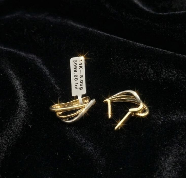 Cercei aur 14k 8.05gr