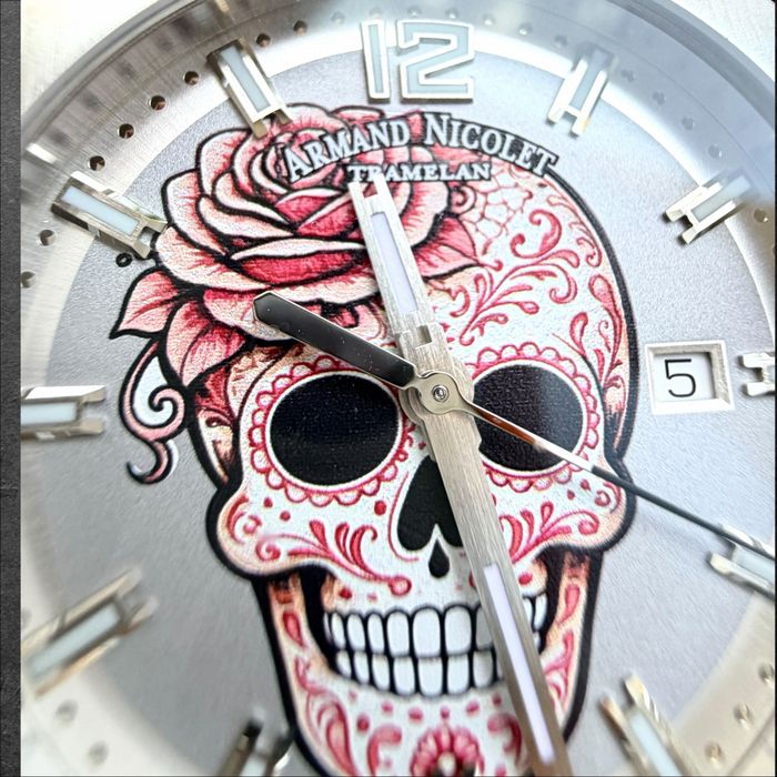 Armand Nicolet Tramelan S05 Sugar Skull Limited Edition часовник