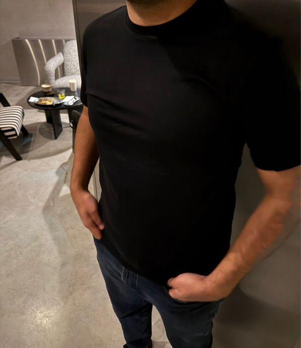 Футболка однотонная