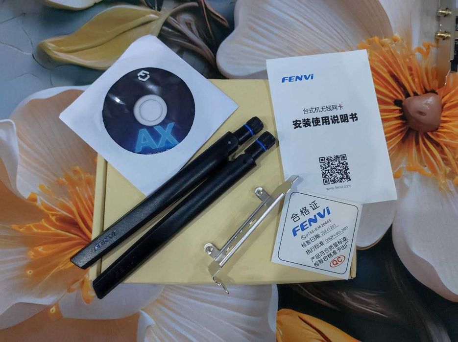 Wi-Fi 6E + Bluetooth 5.3 для ПК — FENVI FV-AXE3000 (Intel AX210)