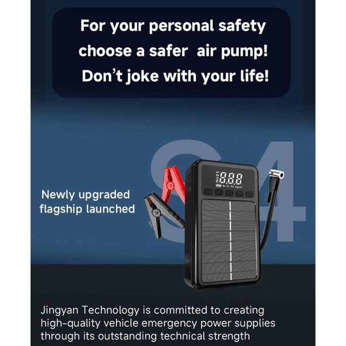 Starter Auto Solar 2500A cu Compresor 150 PSI NOU