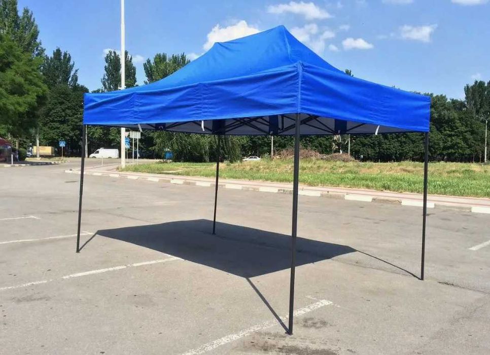 Зонт с тентом 3х4,5m BLUE