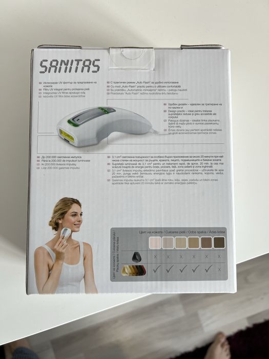 Epilator laser sanitas ipl200 ca nou