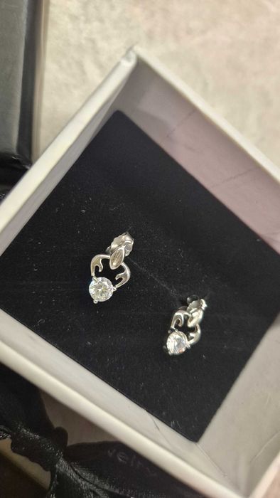 Сребърни обеци Silenti