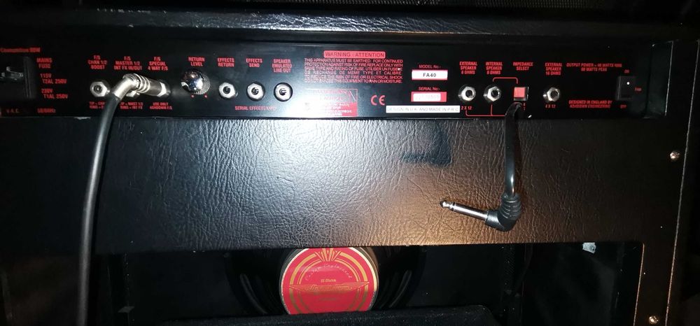 Ashdown combo fallen angel 40