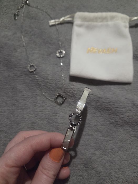 Set bijuterii Nevaeh (colier și brățară) cu cifre romane