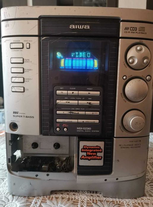 Stație harman kardon avr 1550Aiwa cx nsz 310ez, boxa creative