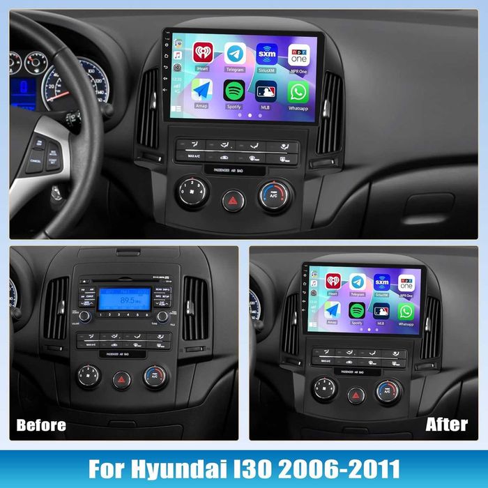 Мултимедия за Hyundai I30 навигация 2006-2011 Android i30 2DIN плеър