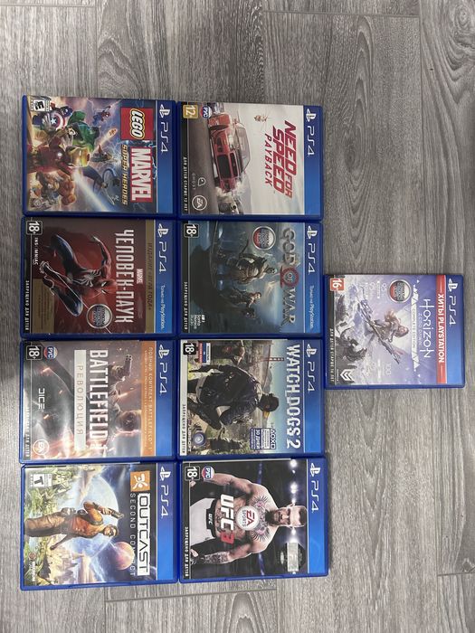 Игры PS-5 PS-4 В отличном состоянии