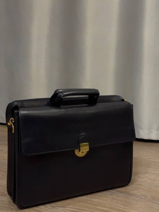 Сумка чемодан дипломат кожаный