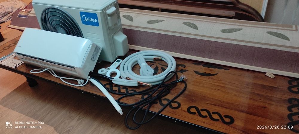 Midea 9 tali sotiladi. O'rnatishi bilan