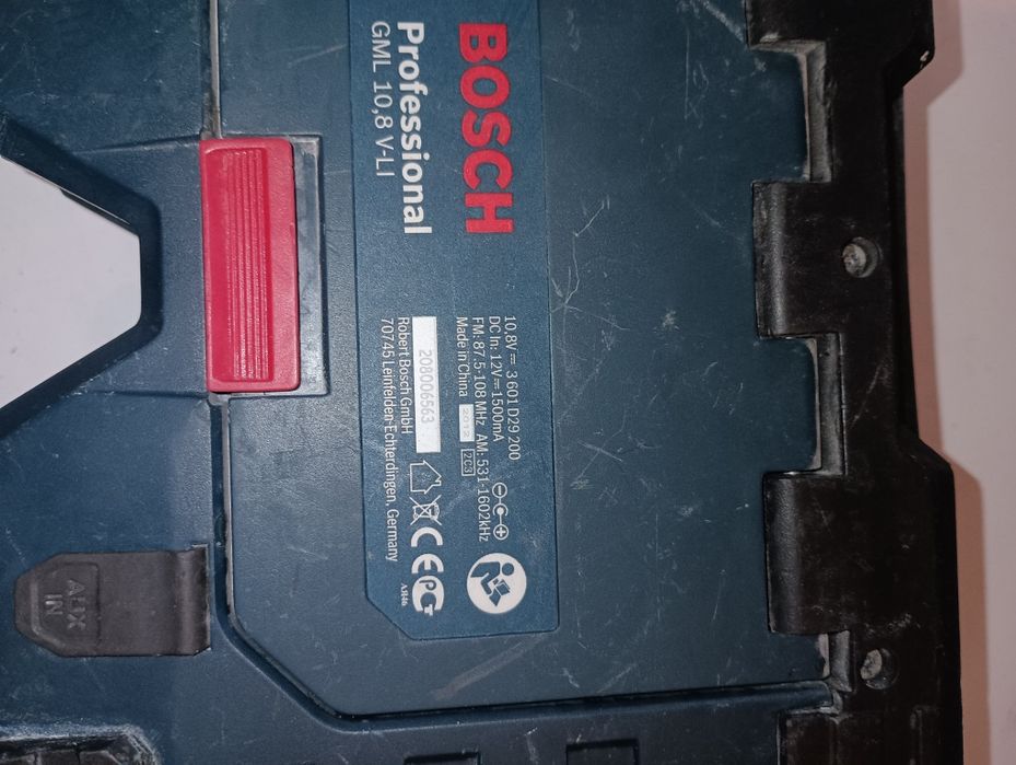 Metabo r-12-18bt Bosch gml 10.8 строително радио