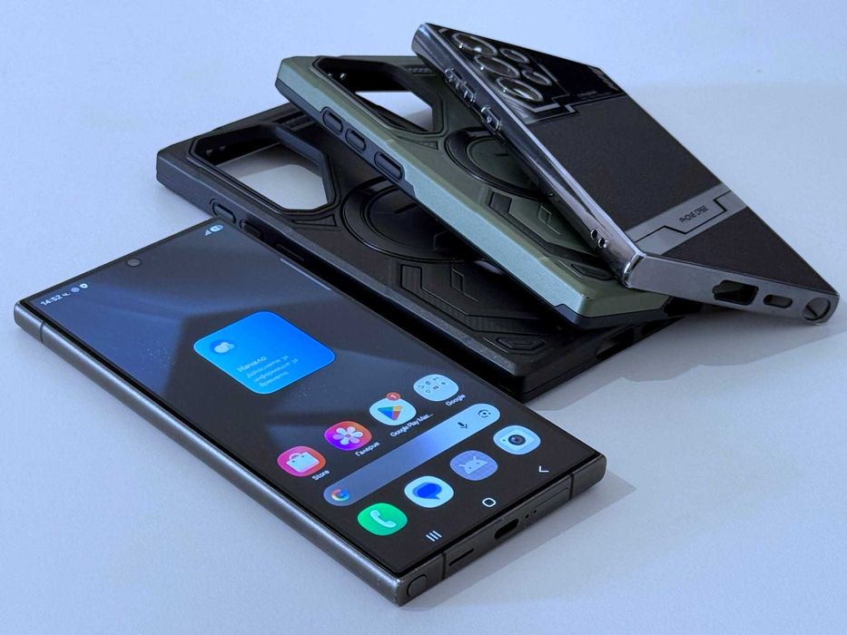 Бартер! Перфектен! Samsung Galaxy S24 Ultra Titanium Black (Черен)