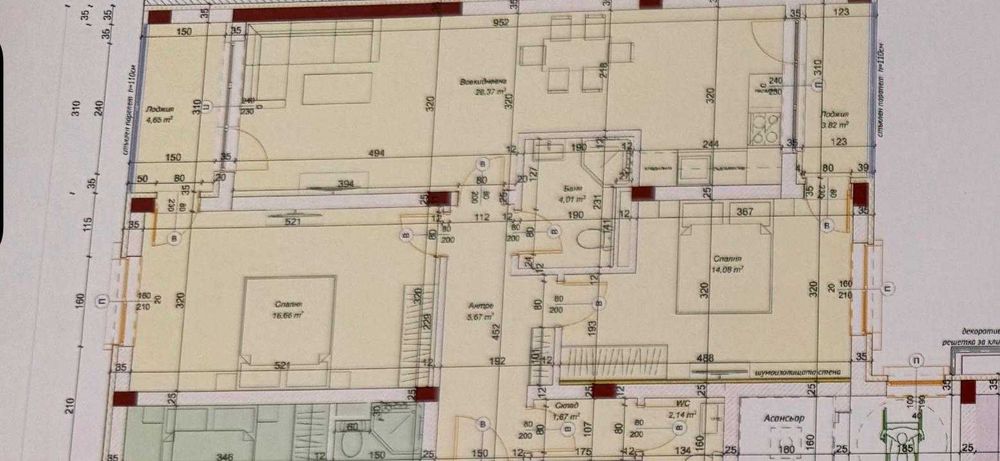 Продава се Тристаен апартамент в Велико Търново, Бузлуджа - 100 кв.м за 1185 €/кв.м - Снимка #13