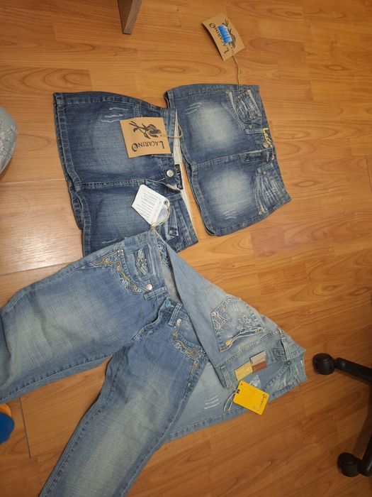 (За всичко 10лв)Дънки и поли  чисто нови малки размери