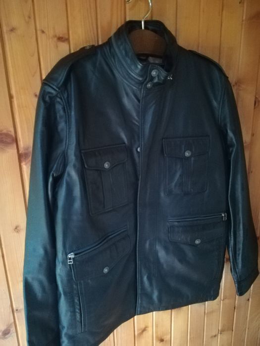 Geaca piele bărbați Ink L