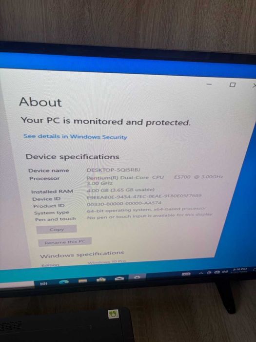 Настолен компютър Fujitsu Esprimo E5730