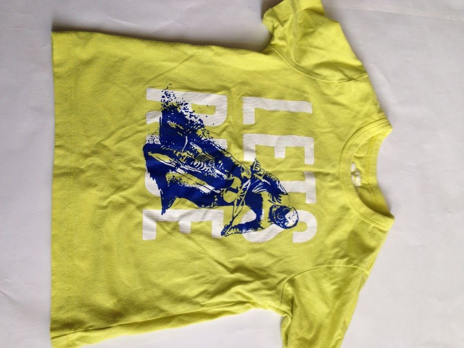 Дънков гащиризон Mothercare + една ризка 2 бузки за 2 - 3 год момче