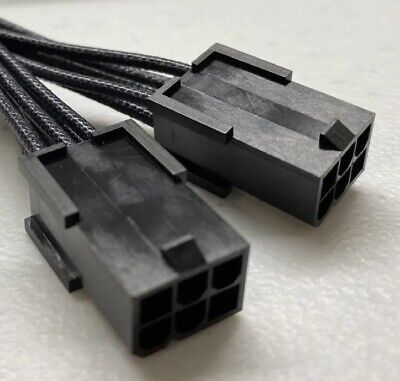 Новый 18AWG PCI Express 6 pin к 8 pin кабель адаптера питания