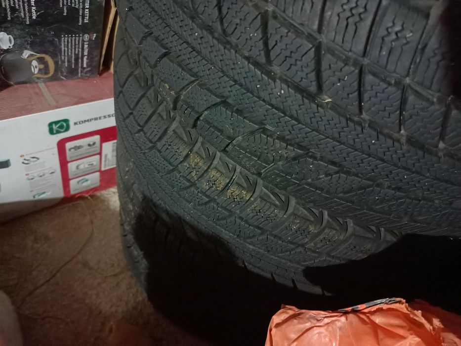 Диск титановый,  покрышка зимний