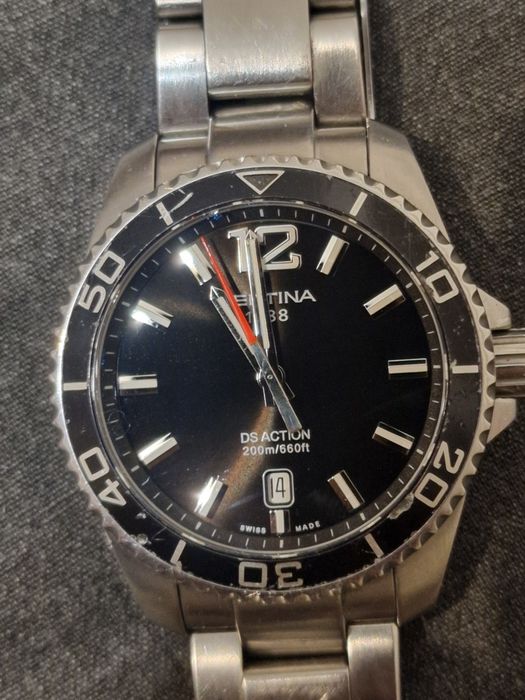Certina DS Action 200м Swiss Made оригинал, сапфир