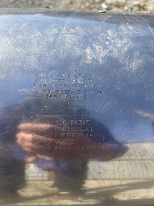 Filtru Particule JCB 320/B6365