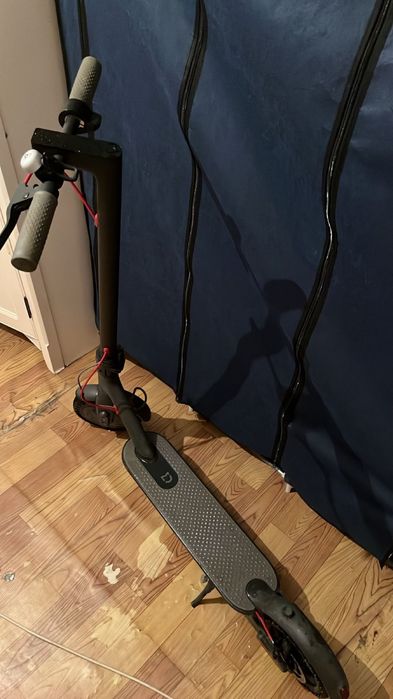 Электросамокат на ходу