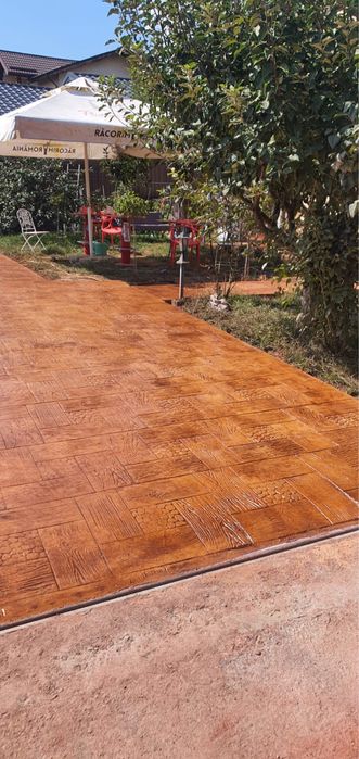 Beton amprentat.