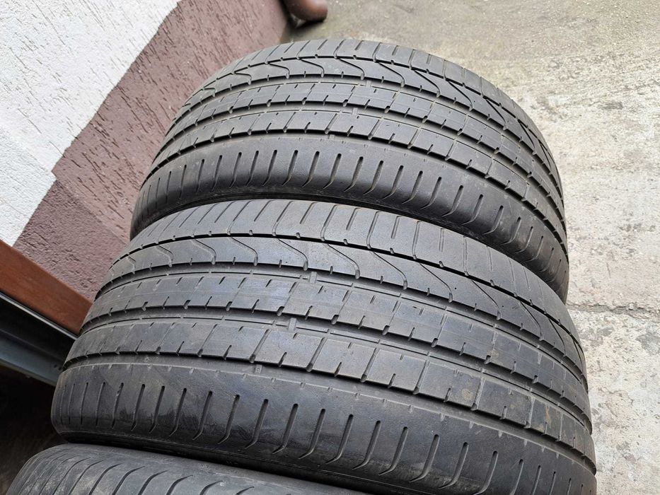 Set anvelope 315/35 R21 cu 285/40 R21 Pirelli - omologare Porche