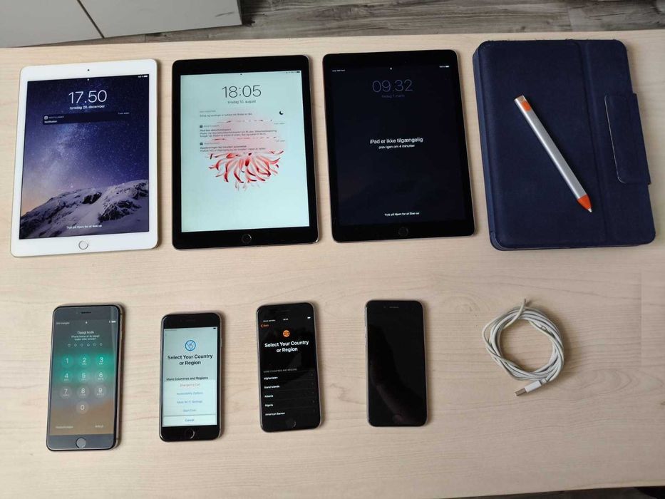 Lot tablete Apple Ipad, A1566, A1567, Iphone A1524, A1688, A 1586