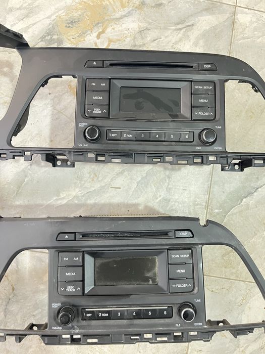 Штатный магнитола от Хундай санаты