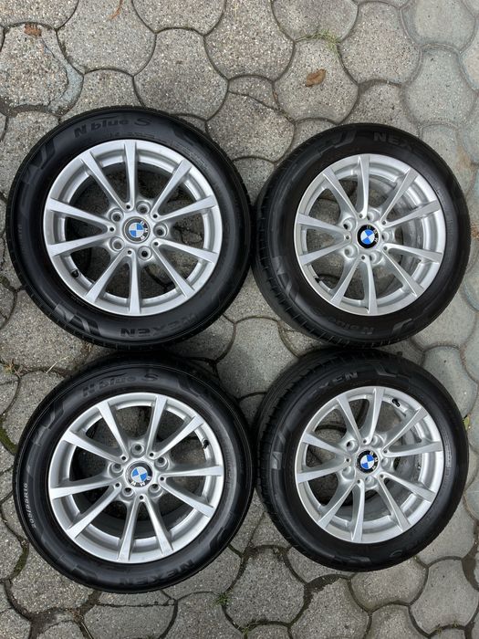 Jante aliaj 5x120mm, anvelope 205/55 R16 BMW E46 E90 E91 E81 E87 F20