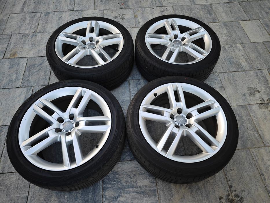 Jante AUDI ORIGINALE cu anvelope  255 40 R19
