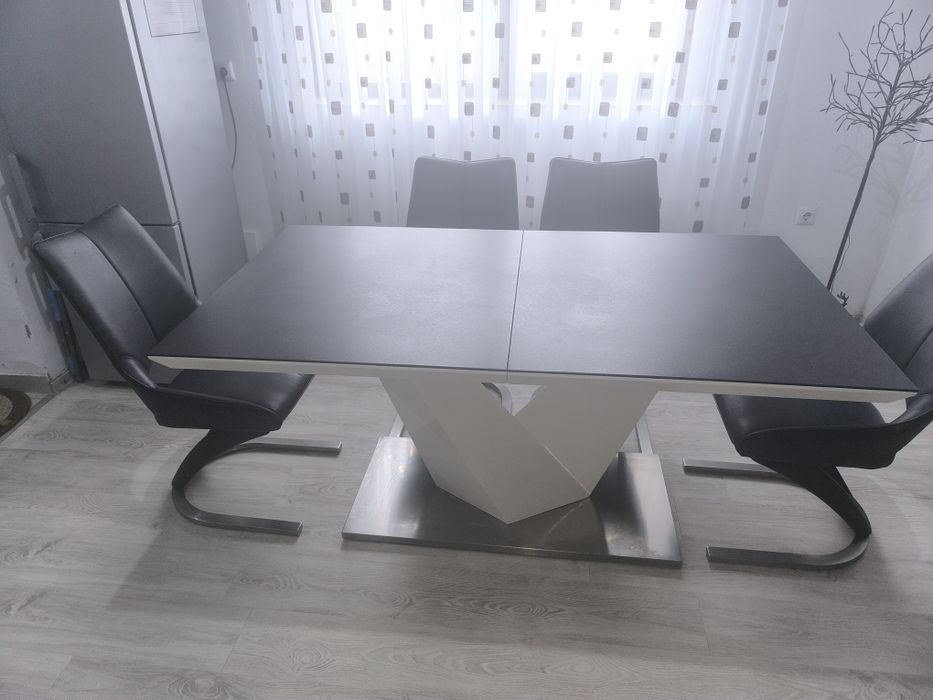 Masa extensibila Gama Luxury 90*76*160/180 lxhxL +scaune