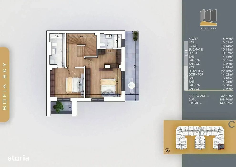 Apartament 4 camere duplex, aproape de metrou Nicolae Teclu FINALIZAT