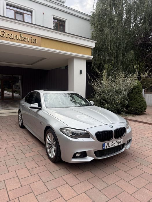 BMW 520d F10 LCI B47 | M-Pachet | HUD | Trapă | 6WB | Cameră