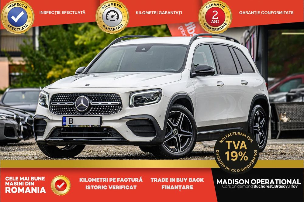 Mercedes-Benz GLB AMG 4matic 224cp 360 BlindS Bord Digi ACC AppleCar KeyLess Led